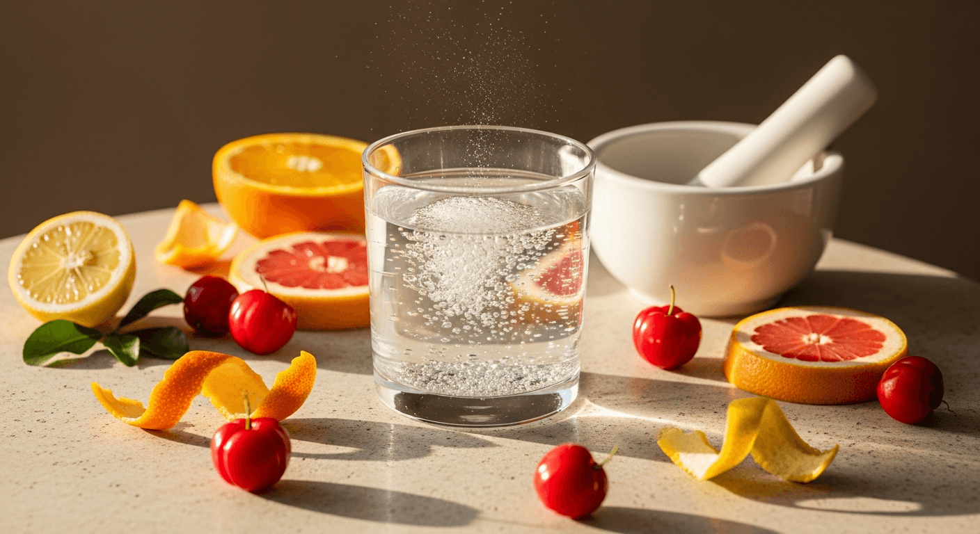 Can Buffered Vitamin C and Bioflavonoids Support Immune Recovery in Long COVID and MCAS? — illustration 1