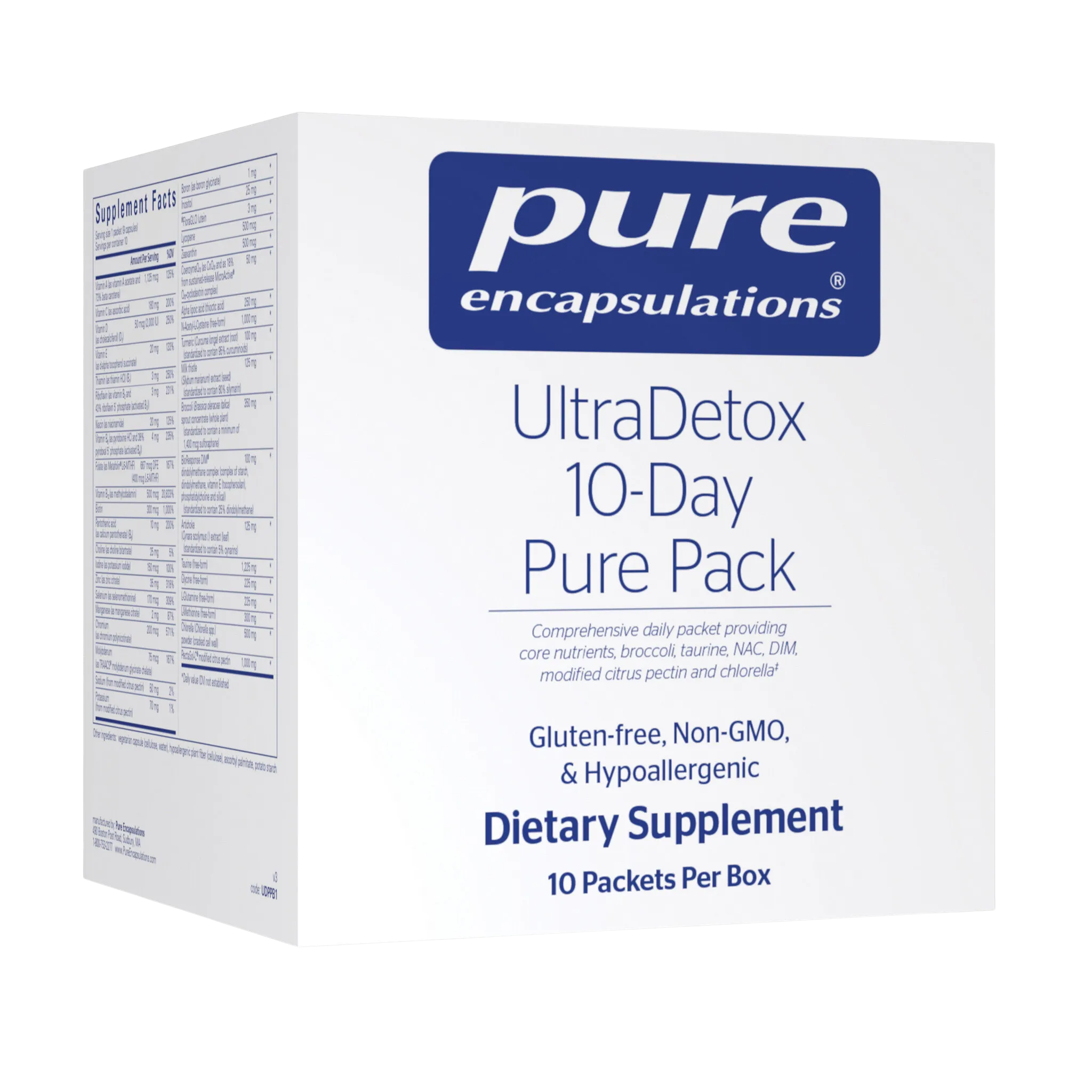 Can the UltraDetox 10-Day Pure Pack Support Liver Detoxification in Long COVID and MCAS?